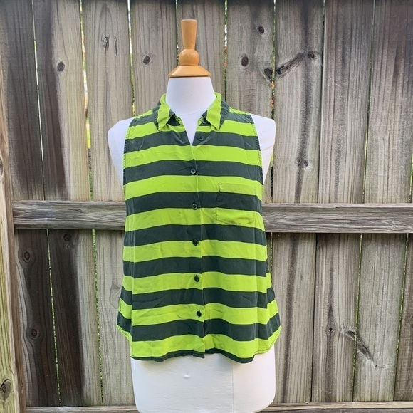 Equipment femme silk button up tank, 100% silk, size medium - Picture 1 of 8